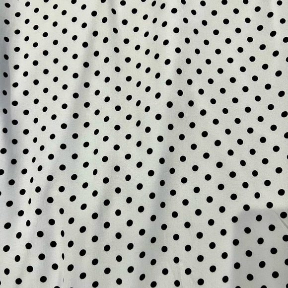 Who What Wear long polka dot dress. size L - Picture 6 of 6